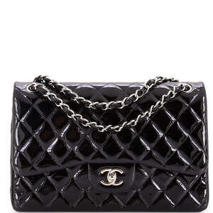 Chanel Jumbo Classic Double Flap Bag Quilted Patent